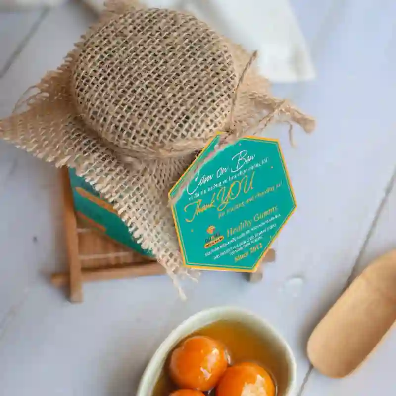 Gummy Trứng Gà Mật Ong (Hũ 15 viên)