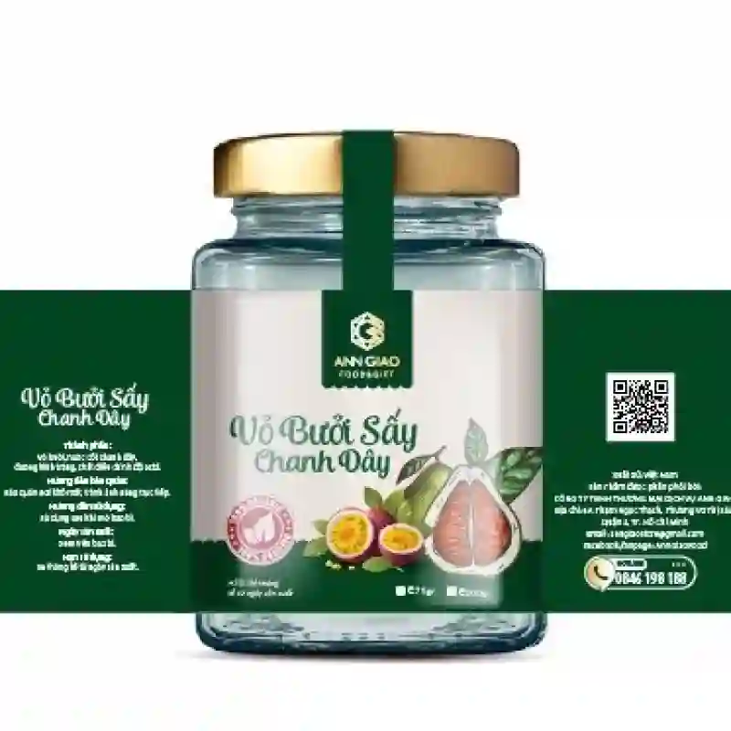 Vỏ Bưởi sấy Chanh Dây