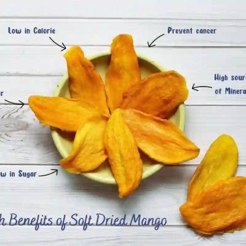 Xoài sấy dẻo hảo hạng - Hộp 500gr