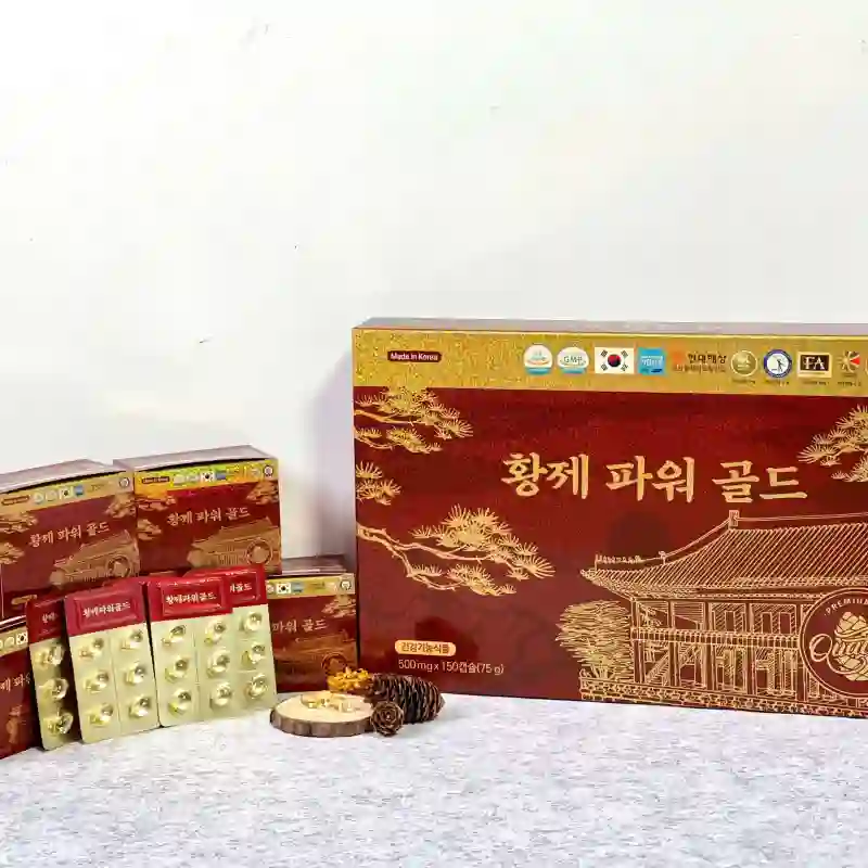 Tinh Dầu Thông Đỏ  Hàn Quốc Hộp 150 viên