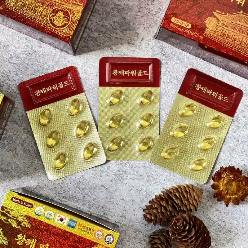 Tinh Dầu Thông Đỏ  Hàn Quốc Hộp 150 viên