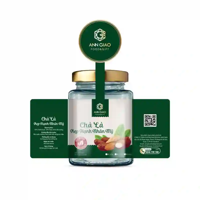 Chà là kẹp Hạnh nhân Mỹ