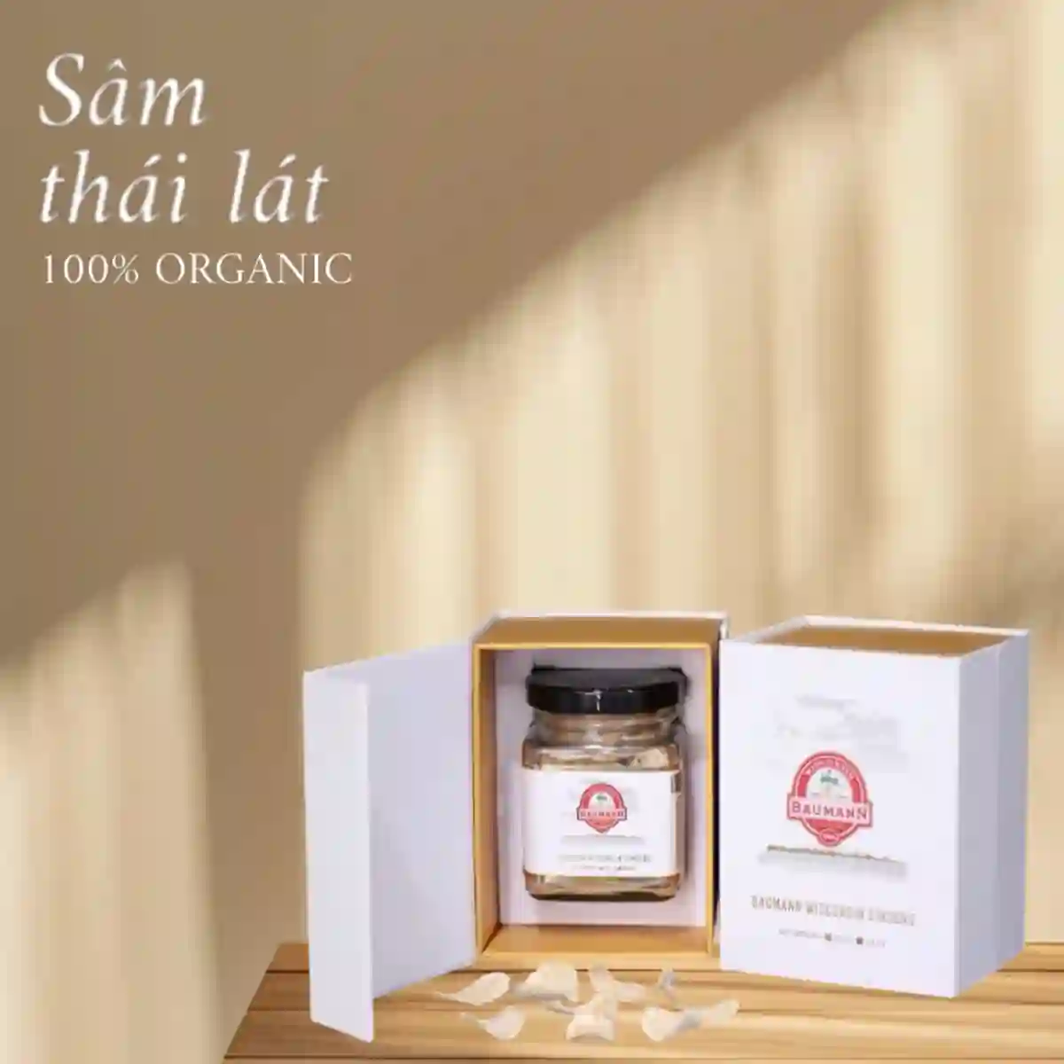 Nhân Sâm USA Baumann Wisconsin (hộp 25gr)