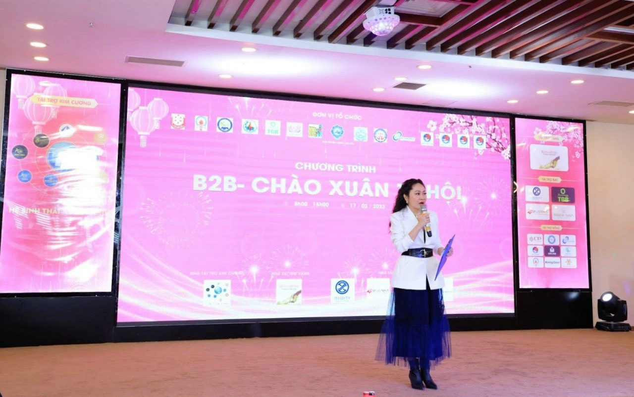 Ann Giao Elegant Gift tham gia Xúc Tiến Thương Mại B2B 15 Hội Doanh Nghiệp